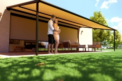 Pergolamarkise_genießen Sie Outdoor Living mit Ihren Liebsten zu jeder Tages- und Nachtzeit_WOUNDWO
